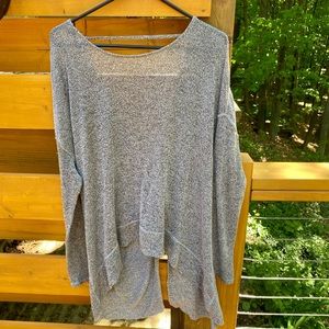 Gray express large Blouse